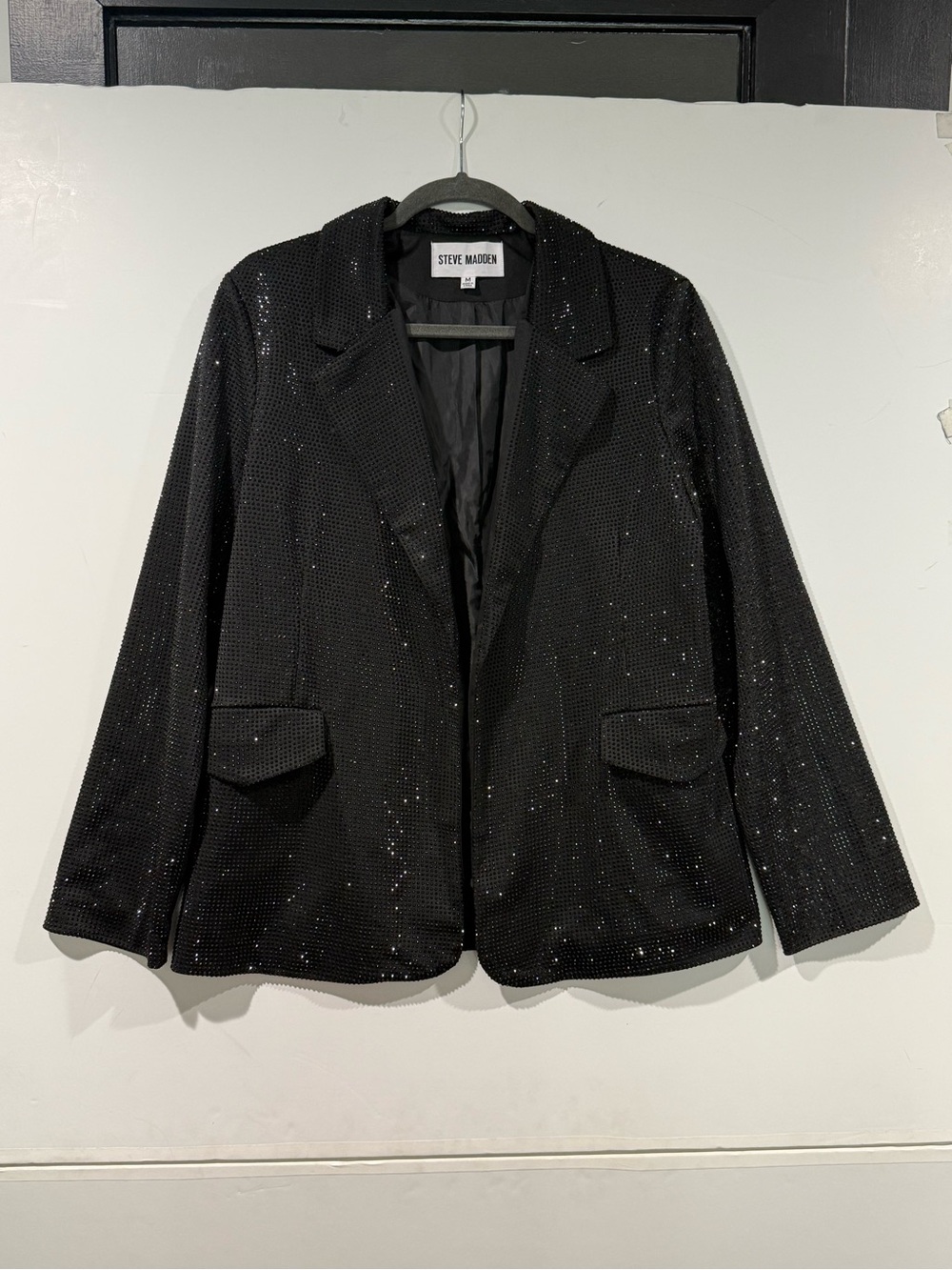 Steve Madden Black Gem Blazer